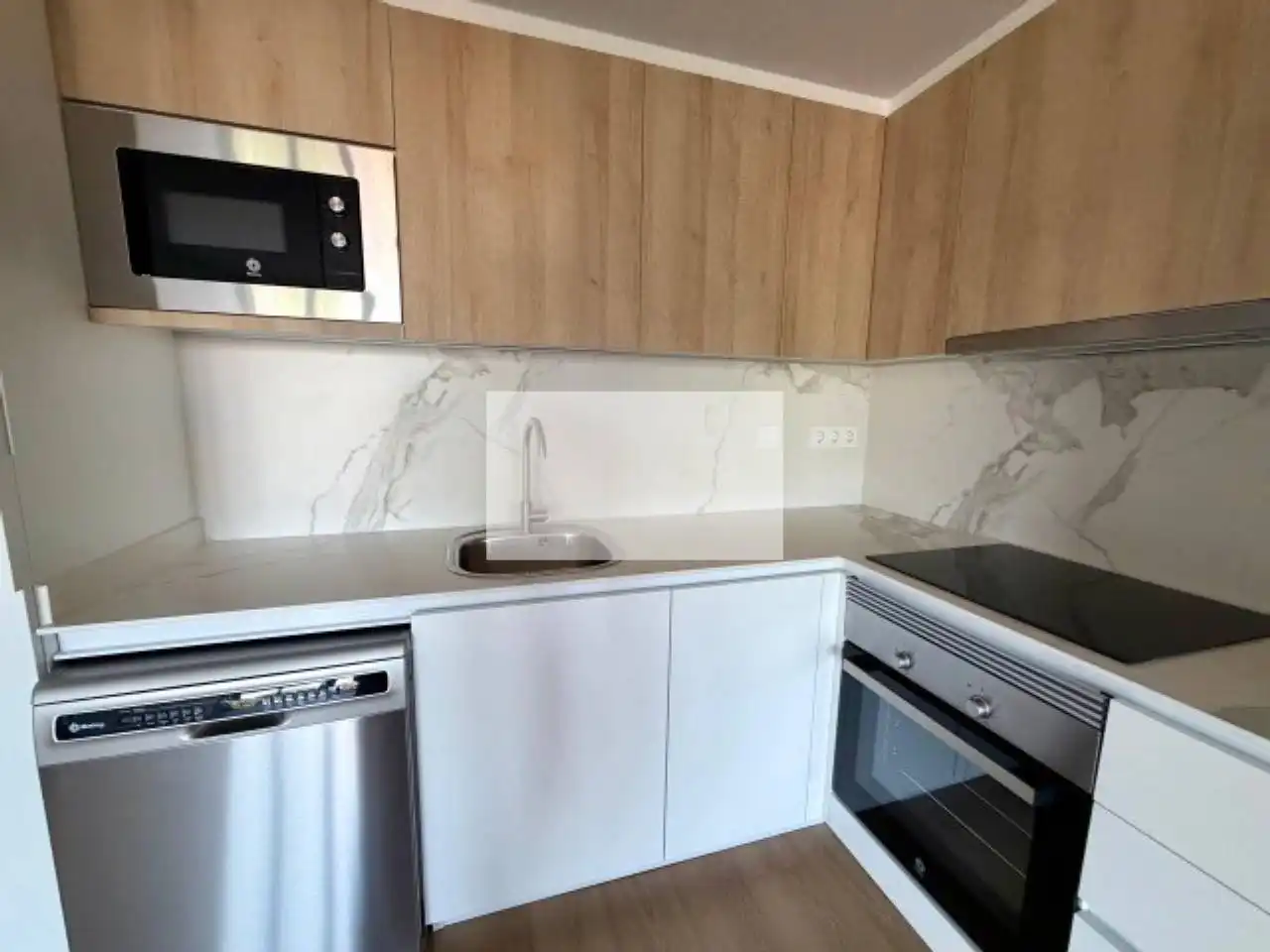 Kitchen of Flat for rent in Terrassa  with Air Conditioner, Heating and Parquet flooring