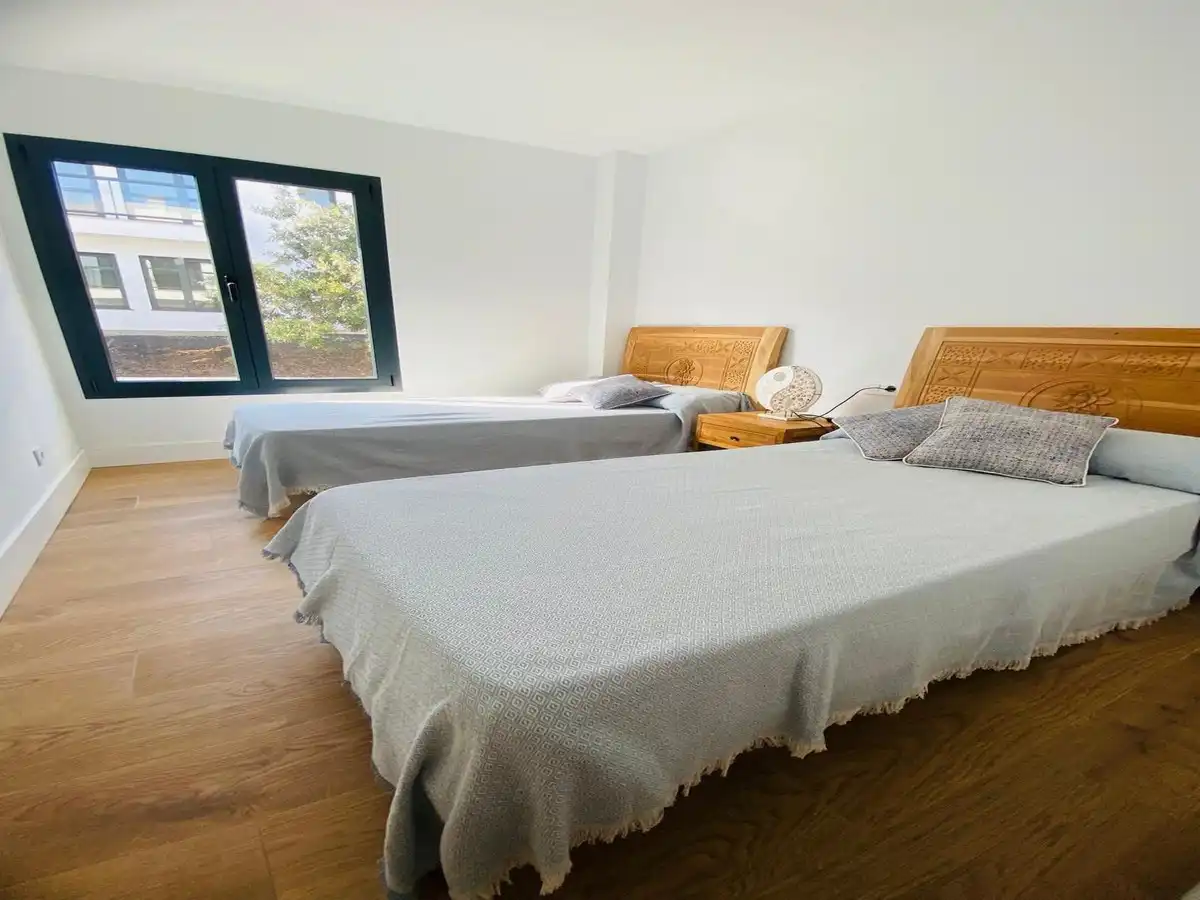 Dormitori de Apartament en venda en La Oliva amb Terrassa i Piscina comunitària