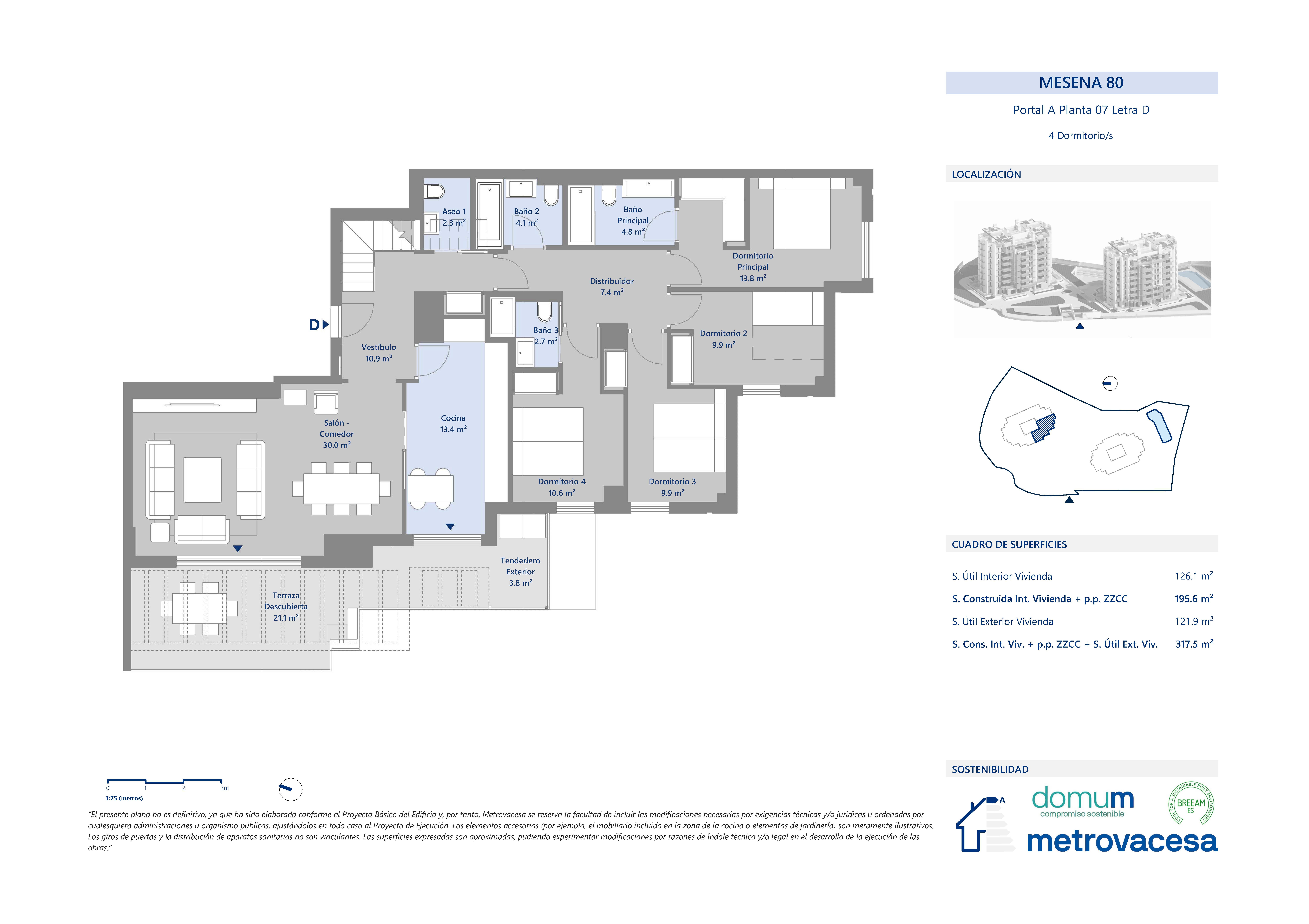 Ático en venta en  Madrid Capital con Terraza, Trastero y Piscina