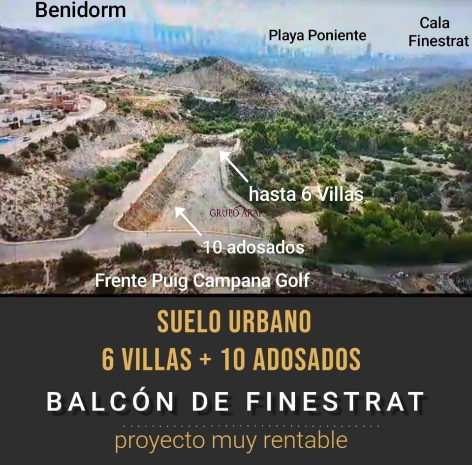 Vista exterior de Residencial en venda en Finestrat