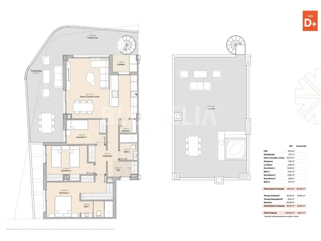 Penthouse mit Pool zum Verkauf in Calle Serra Cortina, imagen 16