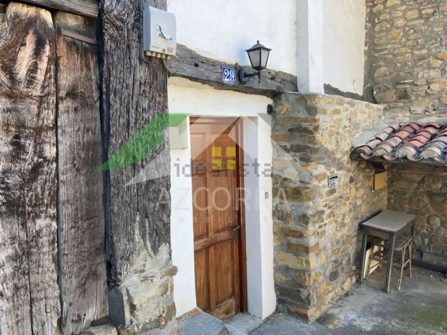 Vista exterior de Finca rústica en venda en Amoroto amb Jardí privat, Moblat i Balcó