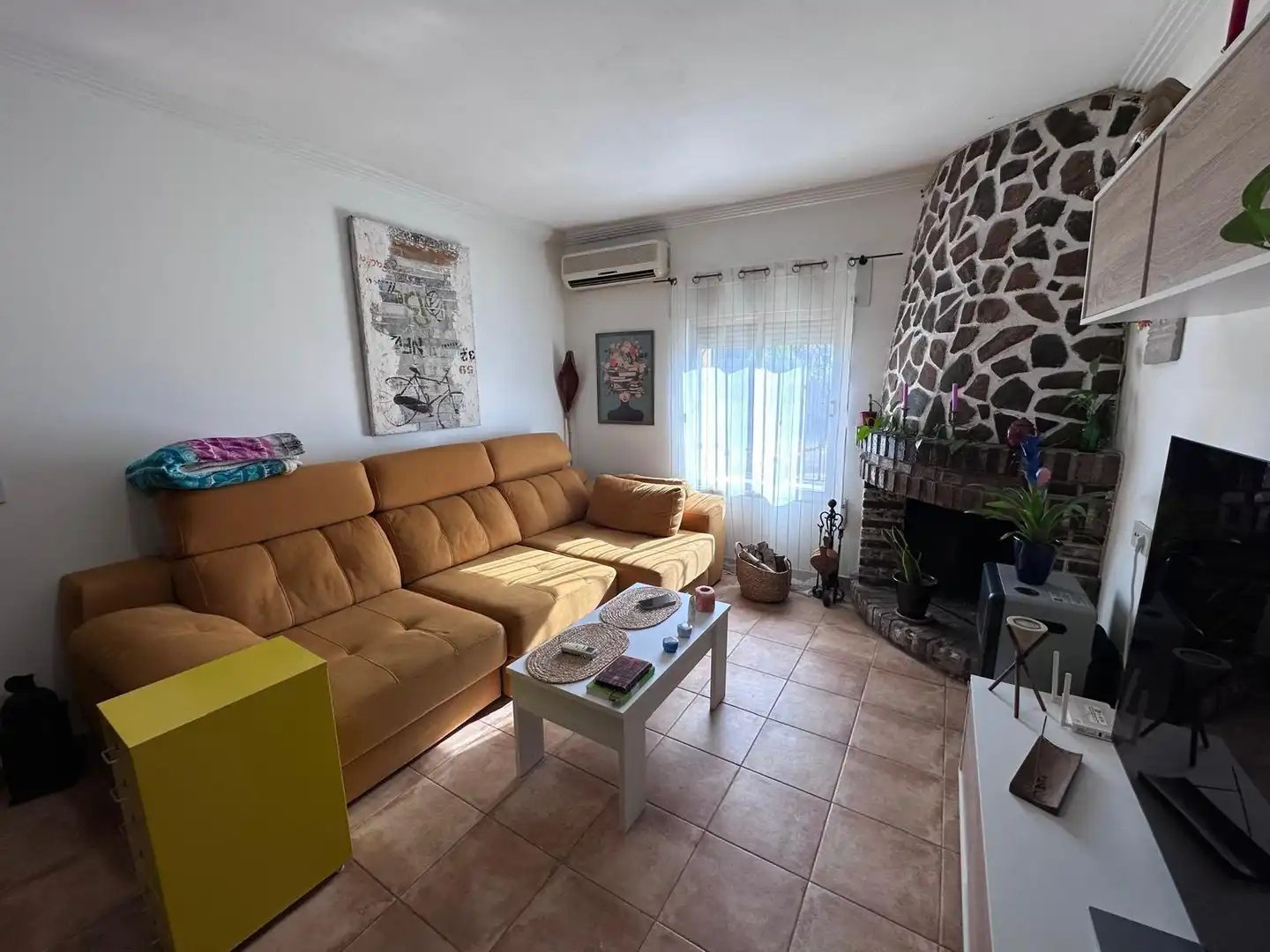 Sala d'estar de Casa o xalet de lloguer en Murcia amb Aire condicionat, Calefacció i Moblat