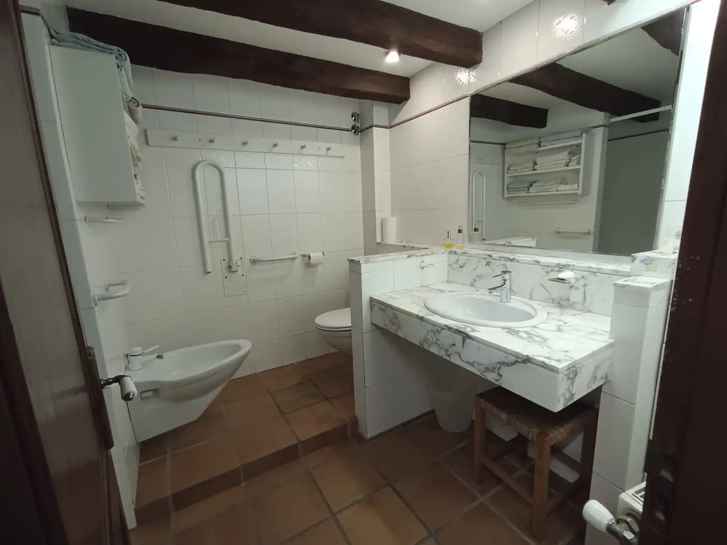Baño de Casa adosada en venta en Vilablareix con Calefacción, Terraza y Balcón