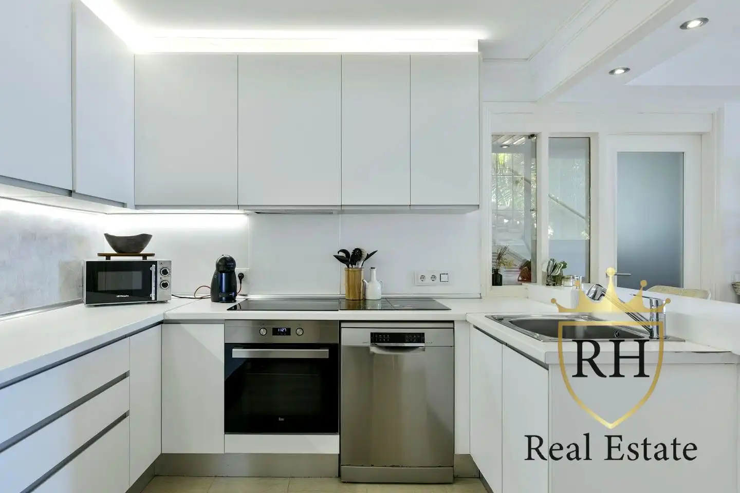 Cocina de Dúplex en venta en Calvià con Aire acondicionado, Calefacción y Terraza