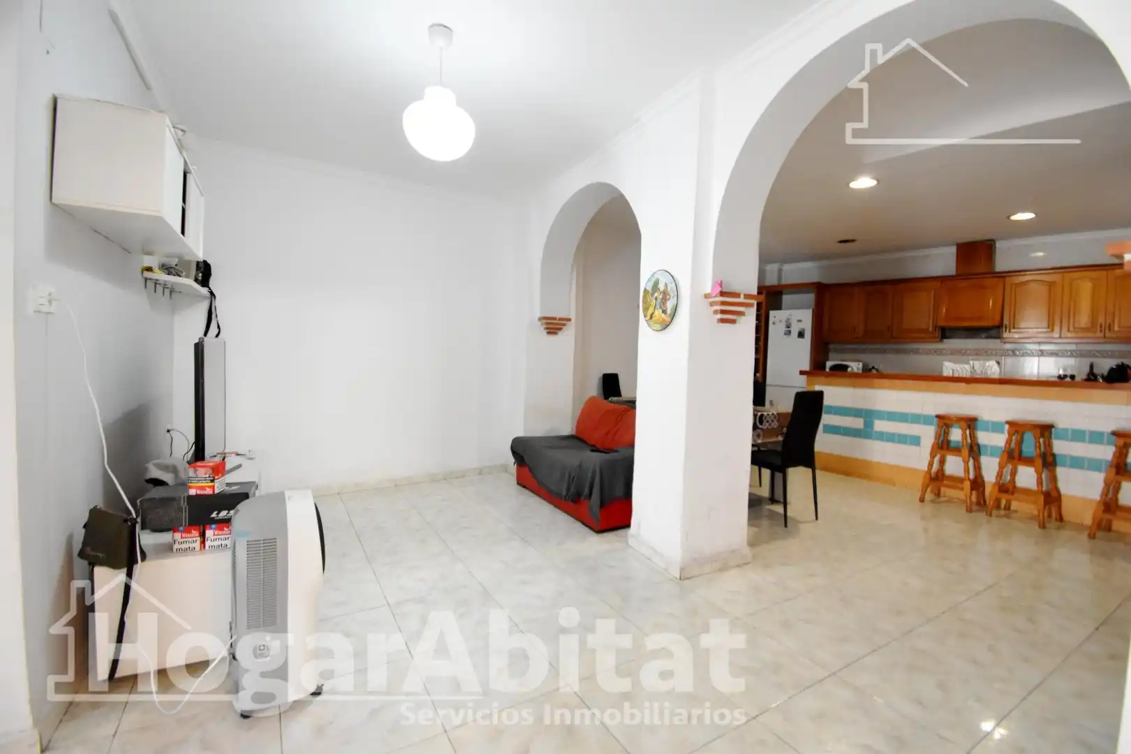 Living room of Houses for sale in Oliva  with Terrace