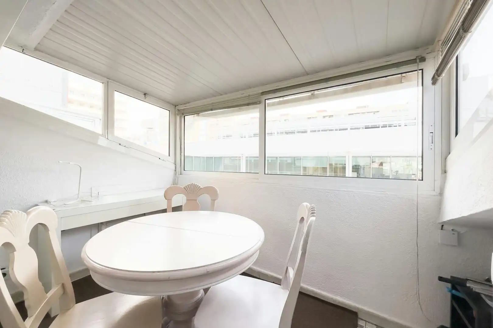 Balcony of Flat for rent in Barcelona  with Air Conditioner, Heating and Furnished