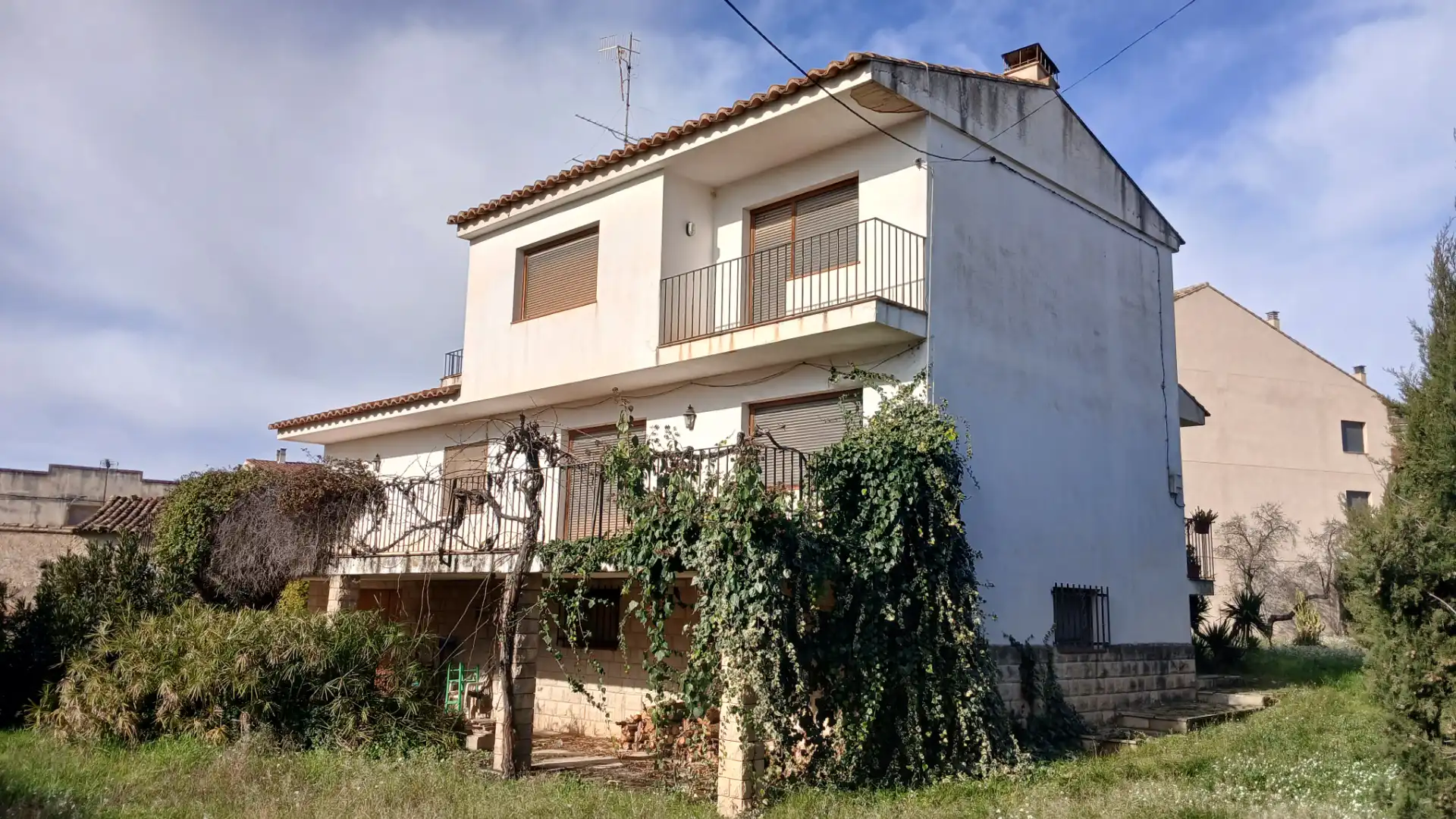 Vista exterior de Casa o chalet en venta en Calaceite con Calefacción, Jardín privado y Terraza