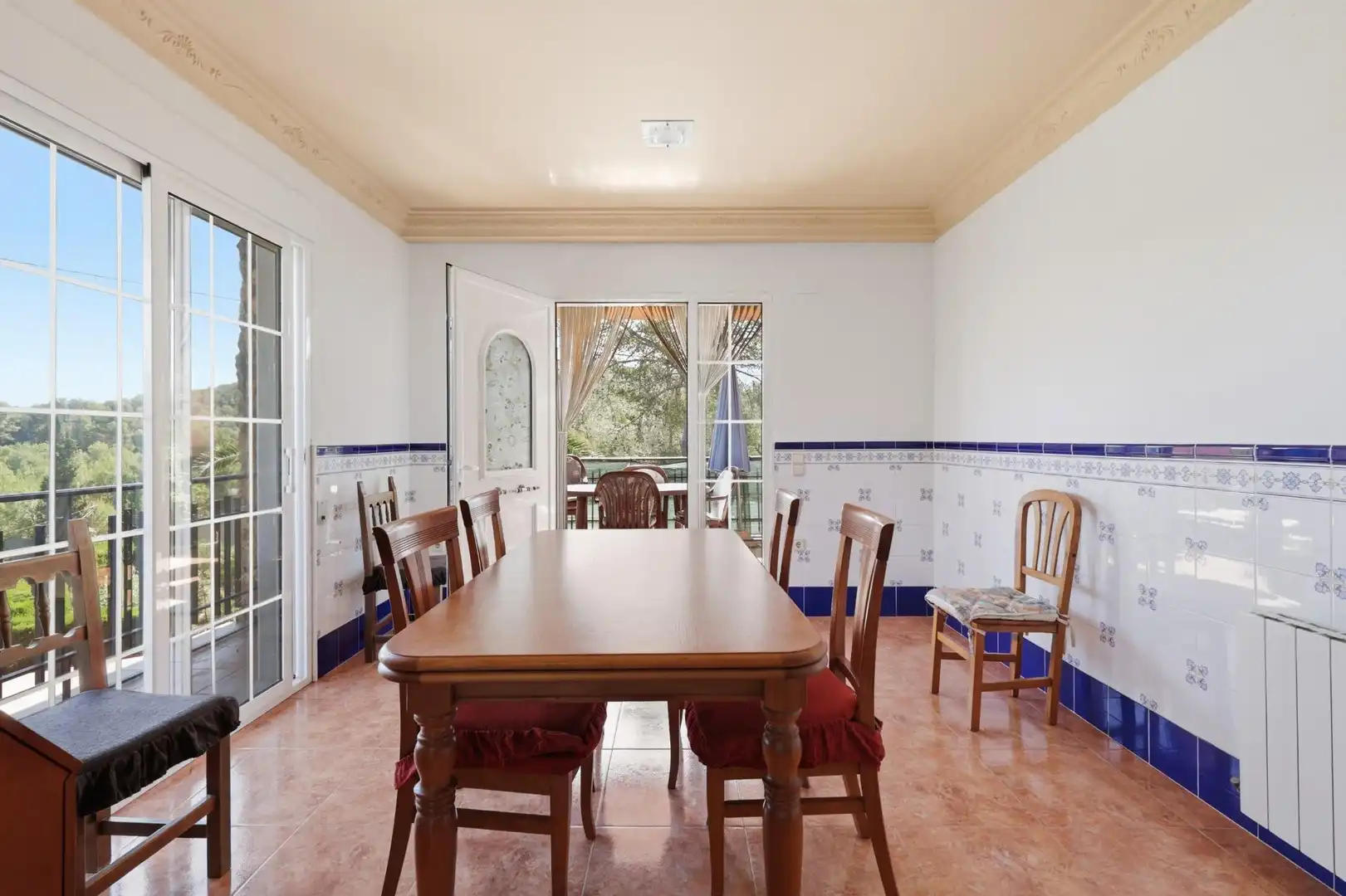Comedor de Casa o chalet en venta en Vilamarxant con Aire acondicionado, Calefacción y Jardín privado