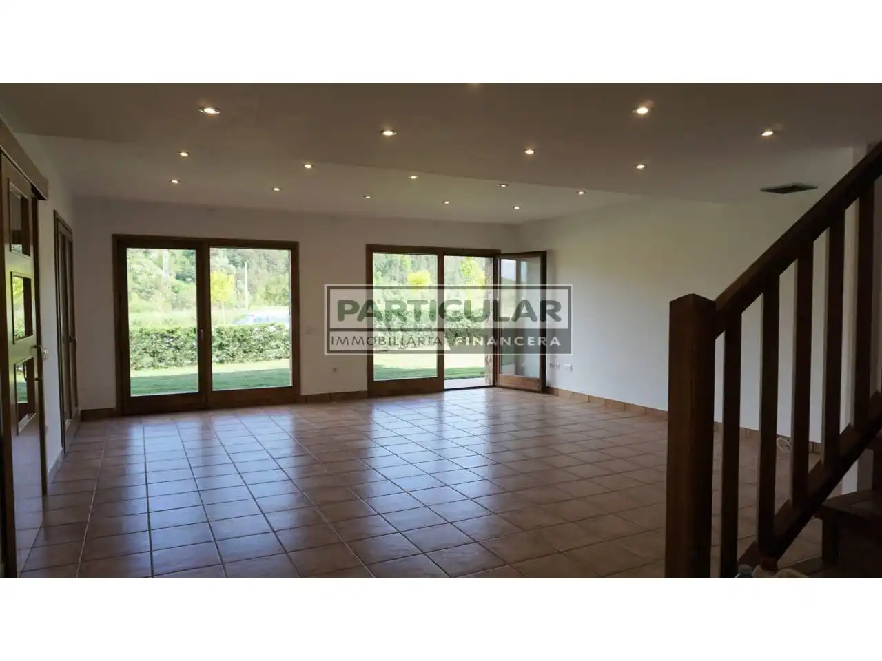 Living room of Detached homes for rent in Santa Eulàlia de Riuprimer  with Heating, Private garden and Terrace