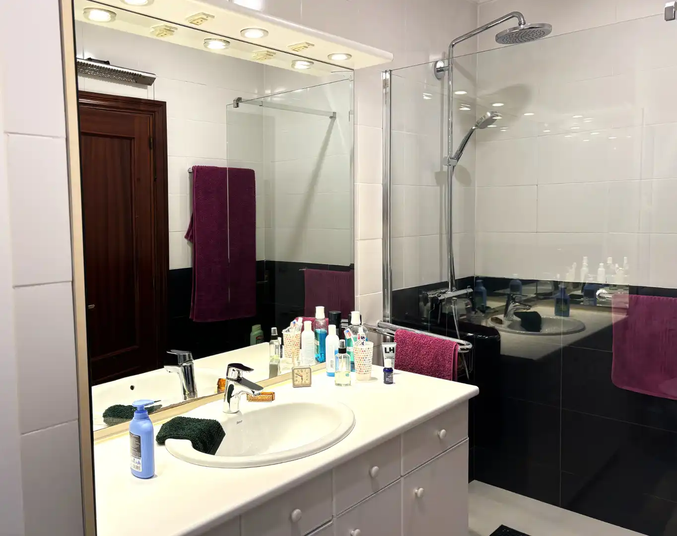 Baño de Piso de alquiler en Donostia - San Sebastián  con Calefacción, Amueblado y Horno