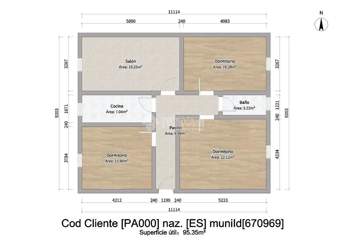 Pis amb ascensor en venda a El Carmen - Casas del Hogar, imagen 34