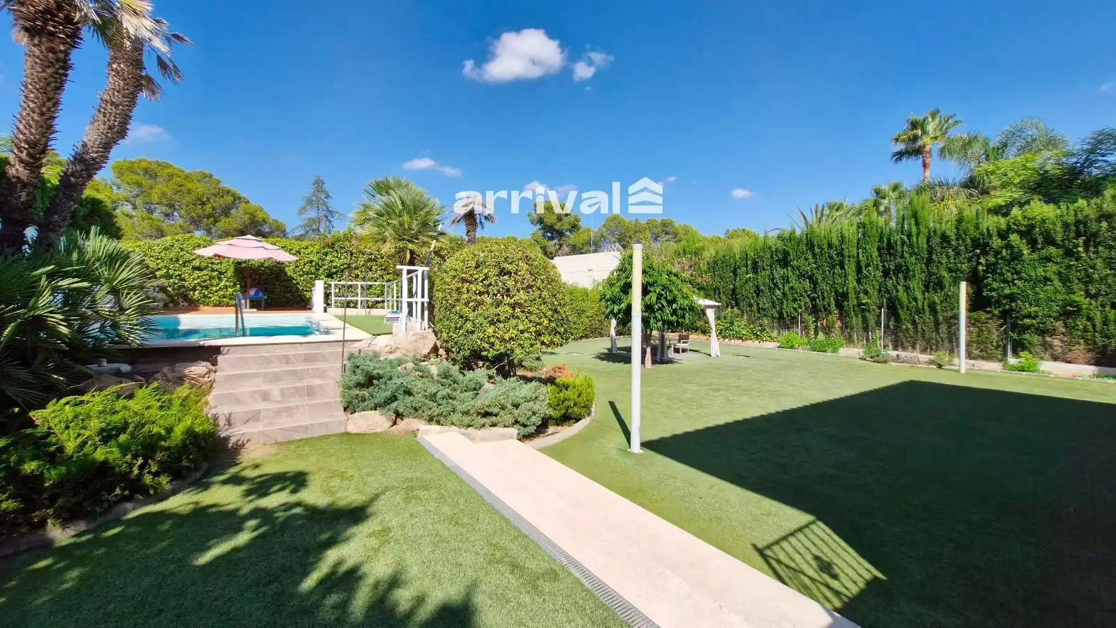Vista exterior de Casa o chalet en venta en Paterna con Aire acondicionado, Jardín privado y Terraza