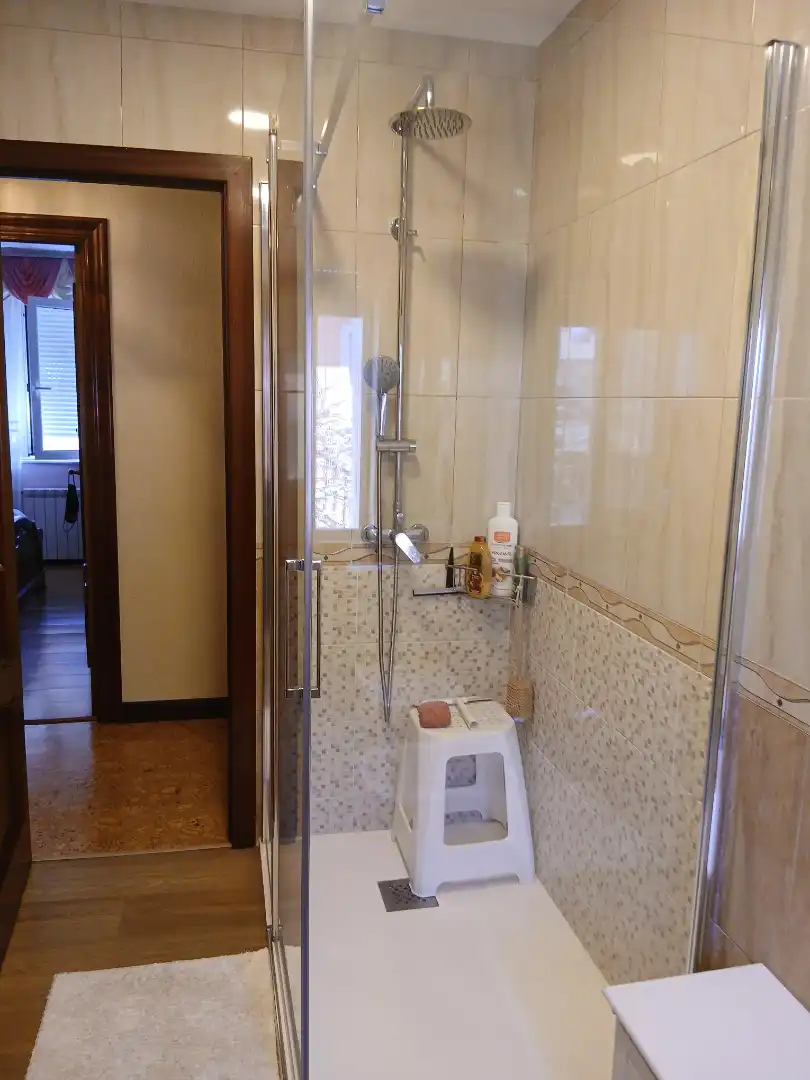 Bathroom of Flat for sale in Santa María de Cayón  with Heating, Private garden and Furnished