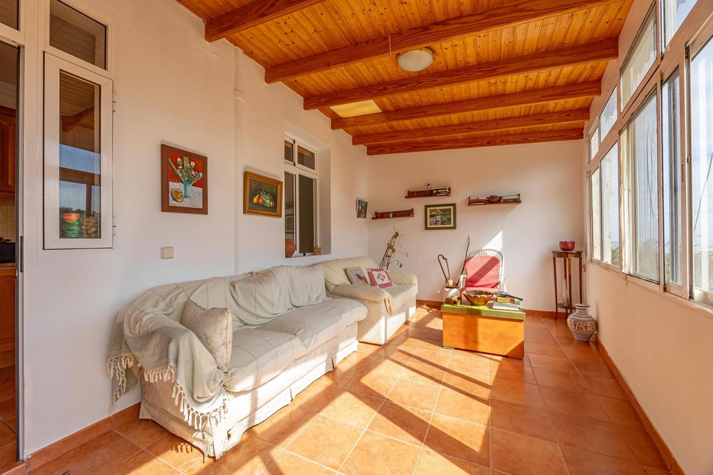 Living room of Flat for sale in Moya (Las Palmas)