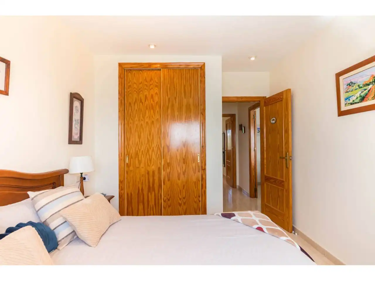 Bedroom of Flat for sale in Cartagena  with Air Conditioner, Terrace and Storage room
