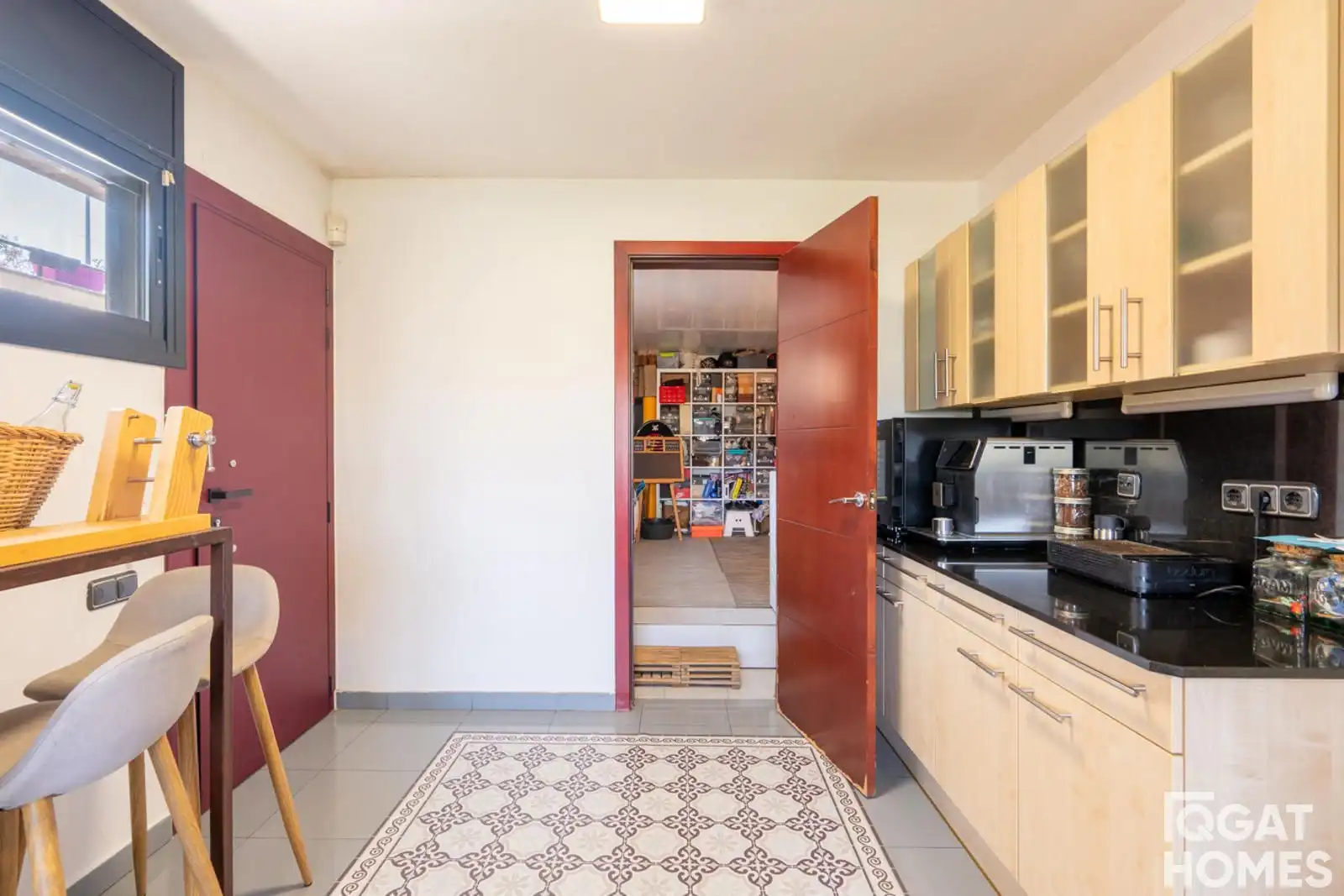 Cocina de Casa o chalet en venta en Sant Cugat del Vallès con Calefacción, Terraza y Trastero