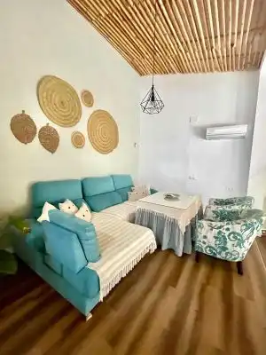 Living room of Houses for sale in Lepe  with Air Conditioner, Private garden and Terrace