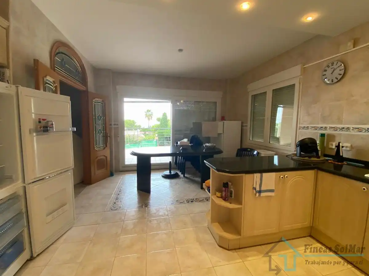 Cocina de Casa o chalet en venta en Benicasim / Benicàssim con Aire acondicionado, Calefacción y Terraza