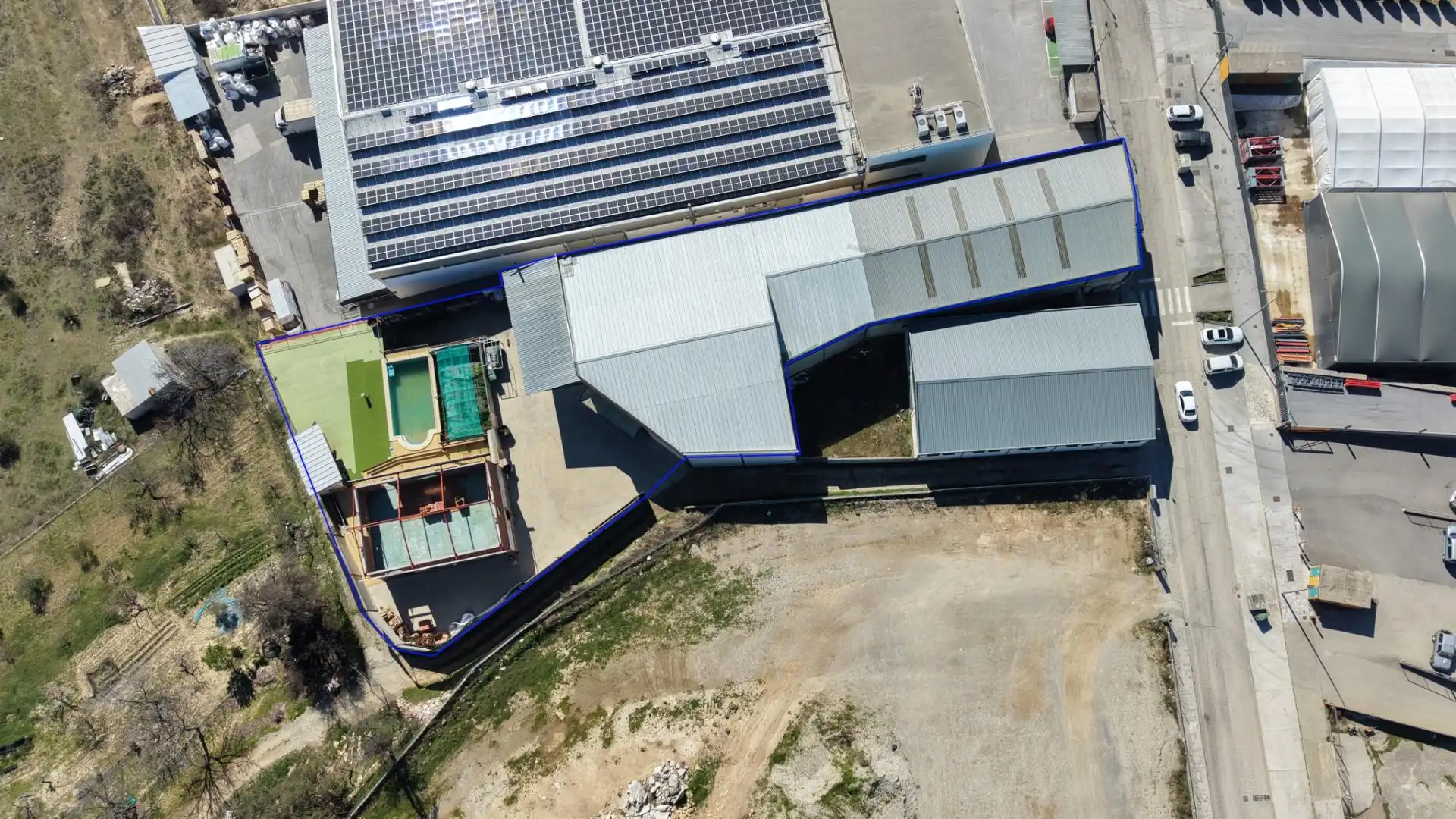 Vista exterior de Nave industrial en venta en Alcalá la Real