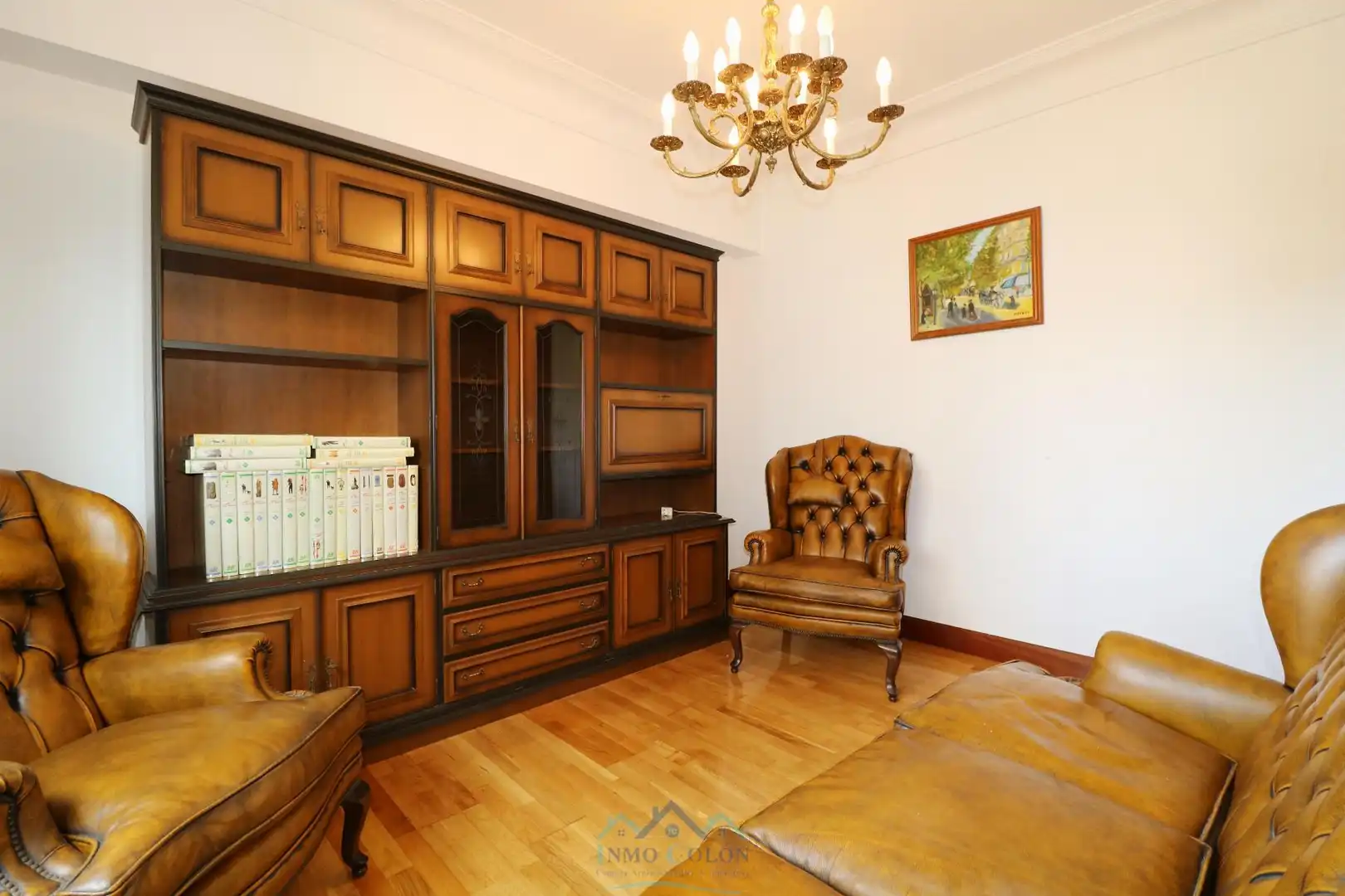 Sala de estar de Piso en venta en Irun  con Calefacción y Amueblado