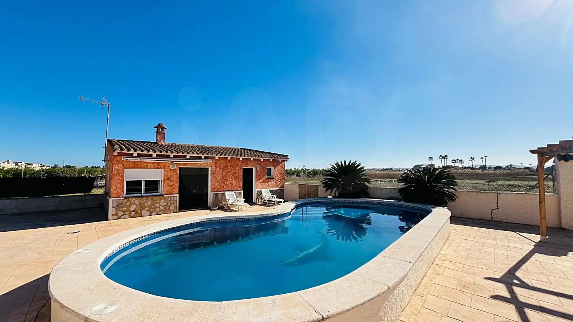 Piscina de Casa o xalet en venda en Dolores amb Aire condicionat, Terrassa i Piscina