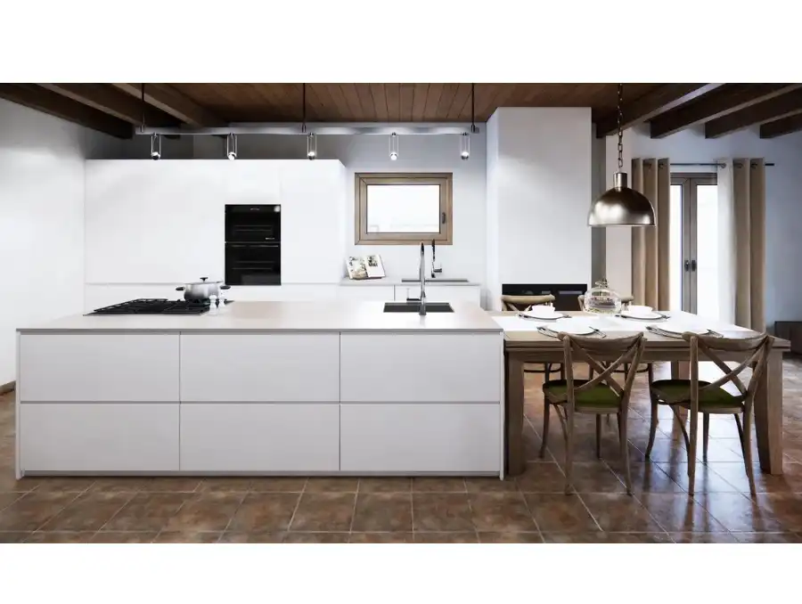 Cocina de Finca rústica en venta en Tavertet con Aire acondicionado, Calefacción y Jardín privado