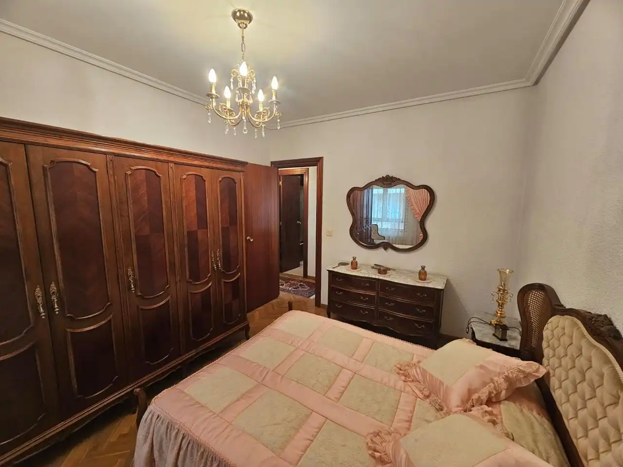 Bedroom of Flat for sale in Arróniz  with Heating, Terrace and Furnished