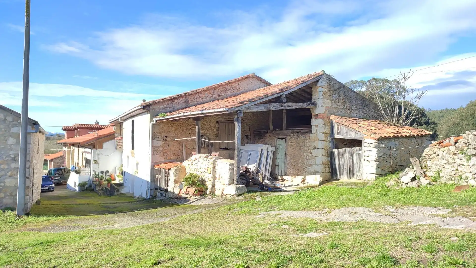 Exterior view of Houses for sale in Santillana del Mar  with Private garden, Storage room and Balcony
