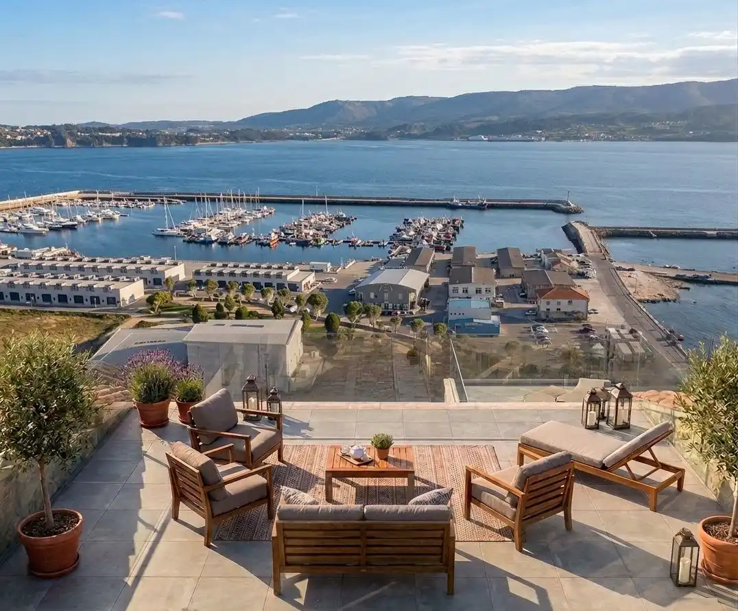 Terraza de Casa o chalet en venta en Rianxo