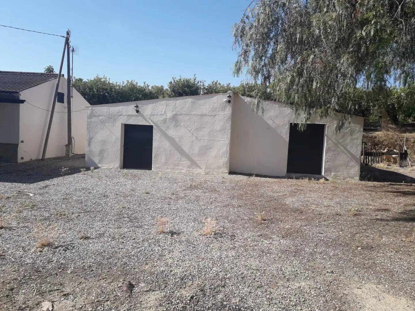 Vista exterior de Finca rústica en venda en Cártama amb Aire condicionat, Jardí privat i Traster