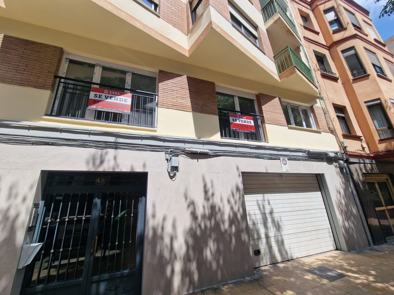 Vista exterior de Pis en venda en Castellón de la Plana / Castelló de la Plana amb Aire condicionat, Calefacció i Terrassa