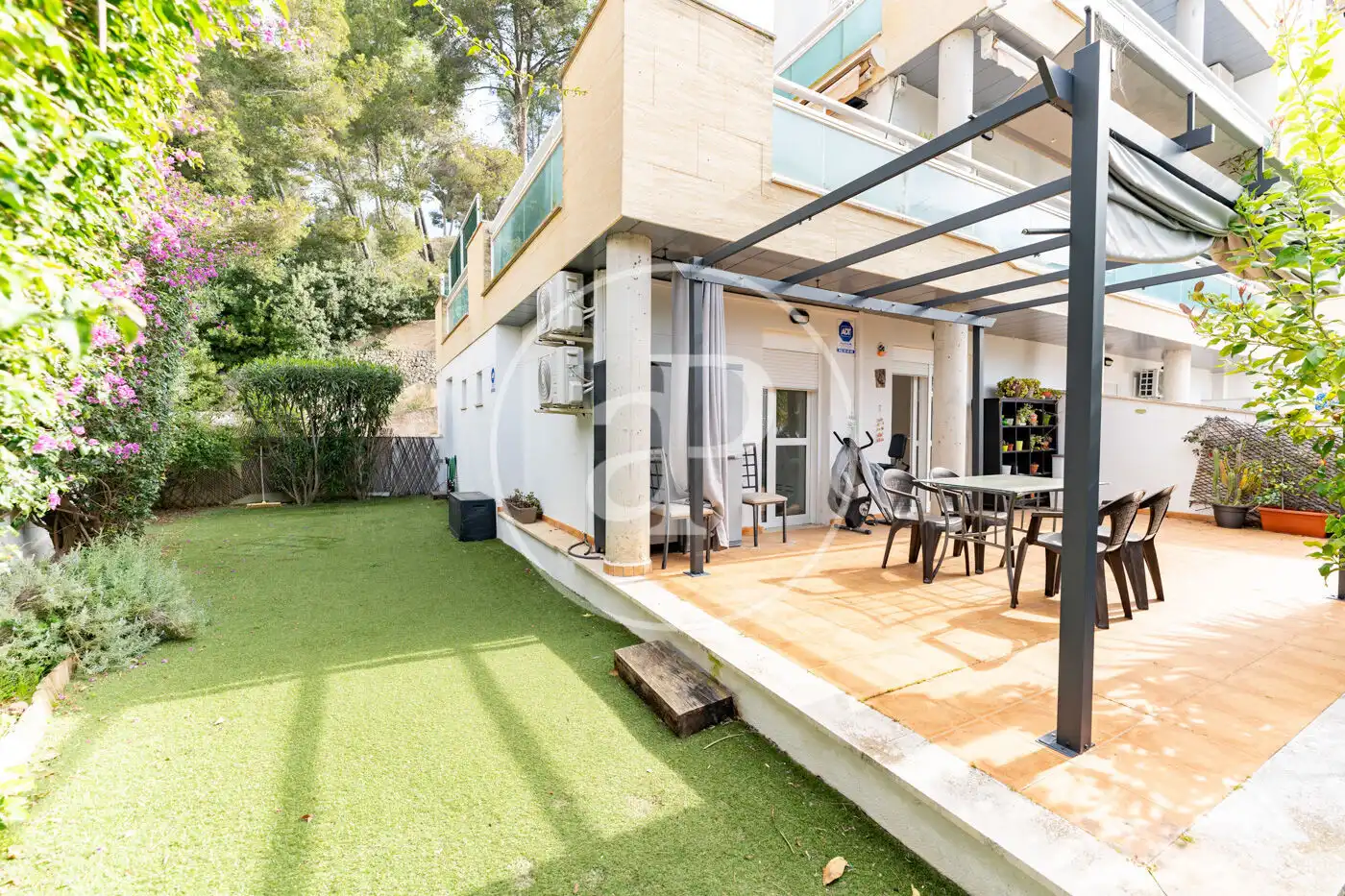 Terrace of Flat for rent in  Palma de Mallorca  with Air Conditioner, Heating and Private garden