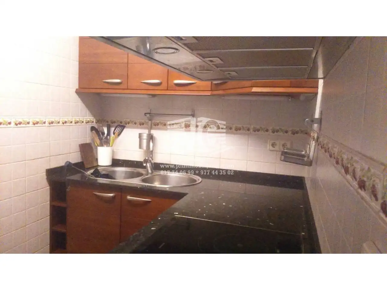 Cuina de Casa o xalet en venda en Roquetes amb Aire condicionat, Terrassa i Moblat