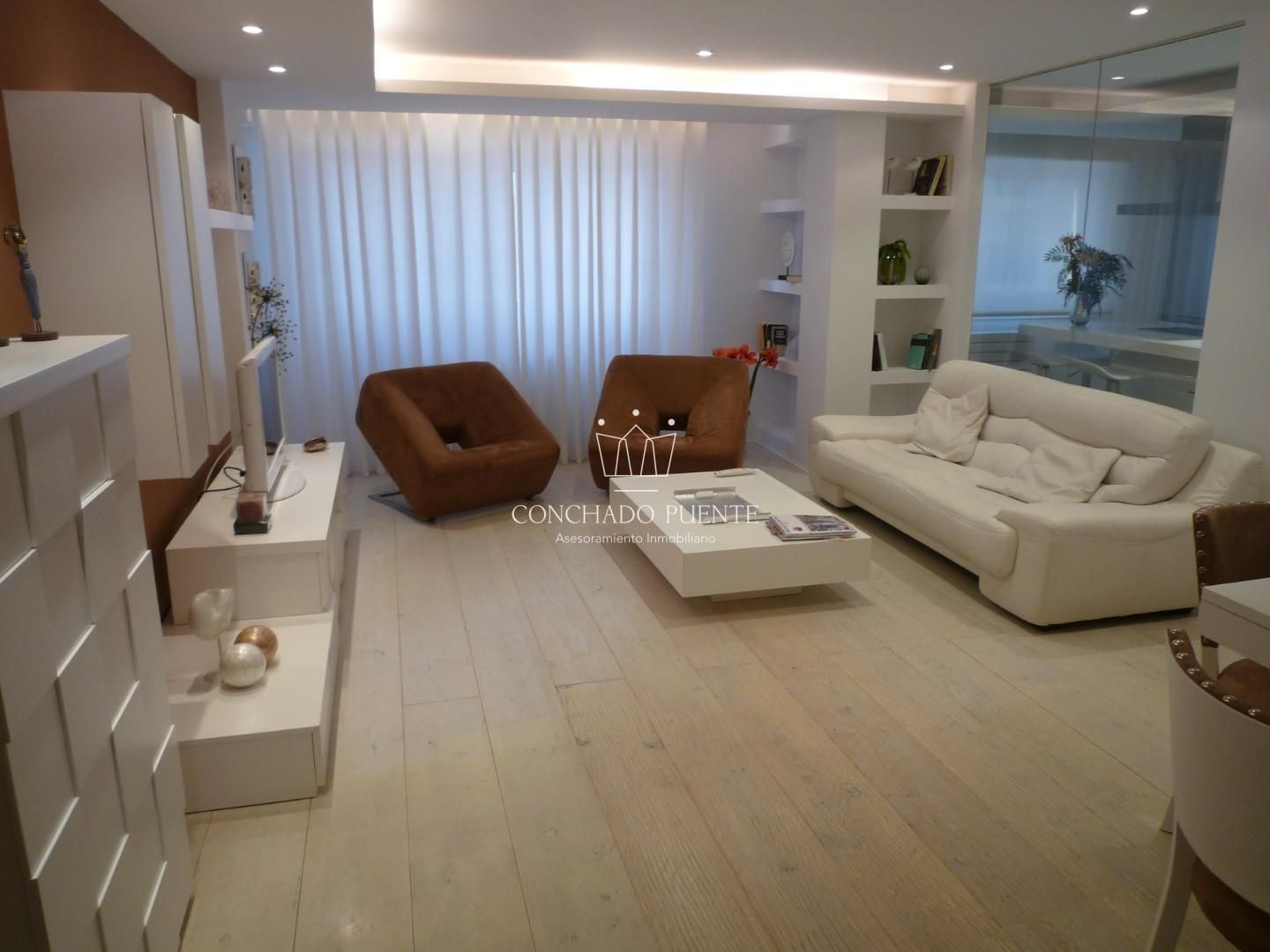 Living room of Flat for sale in A Coruña Capital 