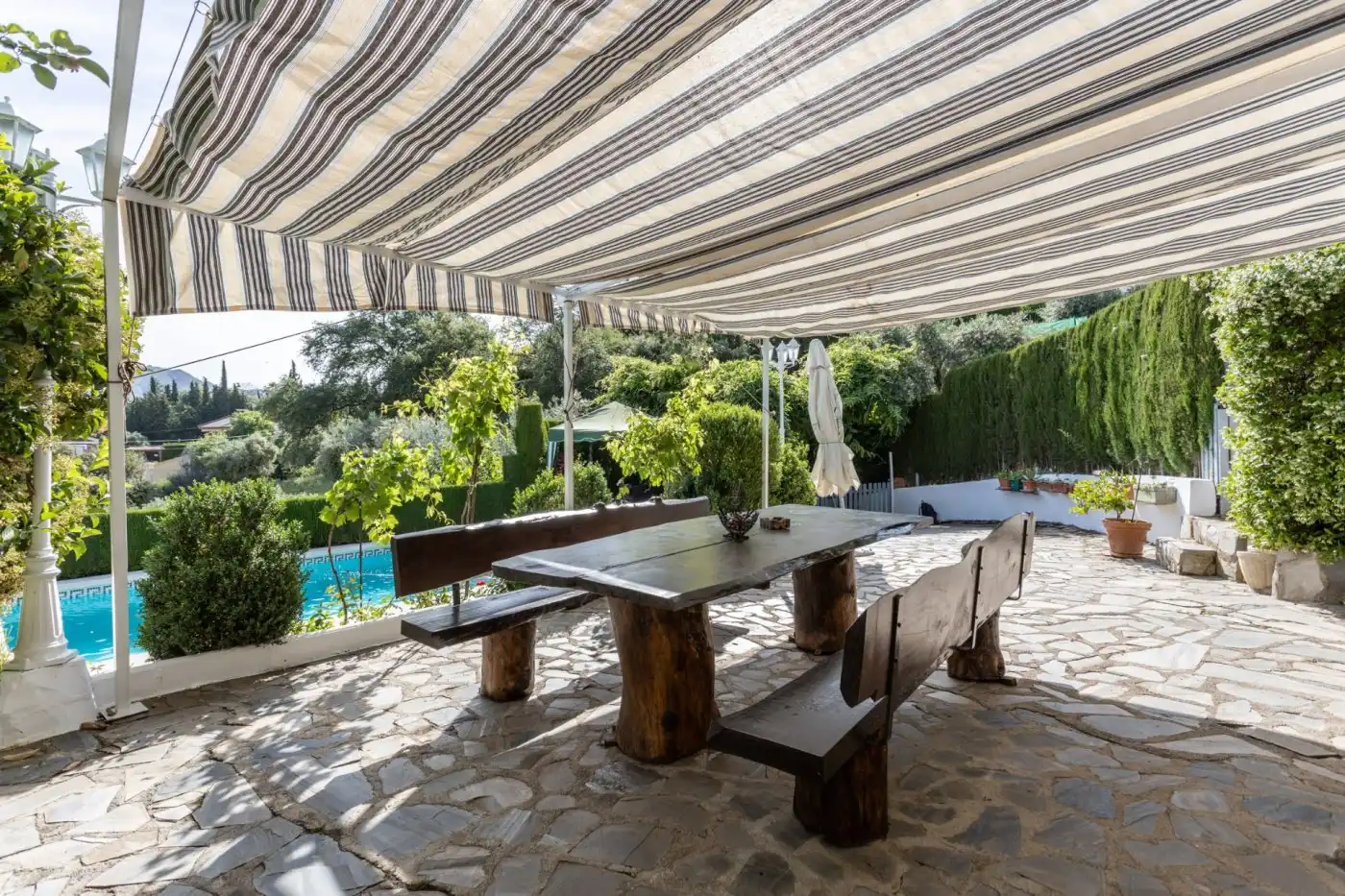 Terraza de Casa o chalet en venta en Dúdar con Aire acondicionado, Calefacción y Jardín privado