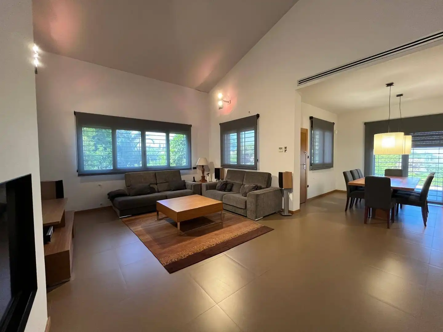 Living room of Houses for sale in Elche / Elx  with Air Conditioner, Private garden and Terrace
