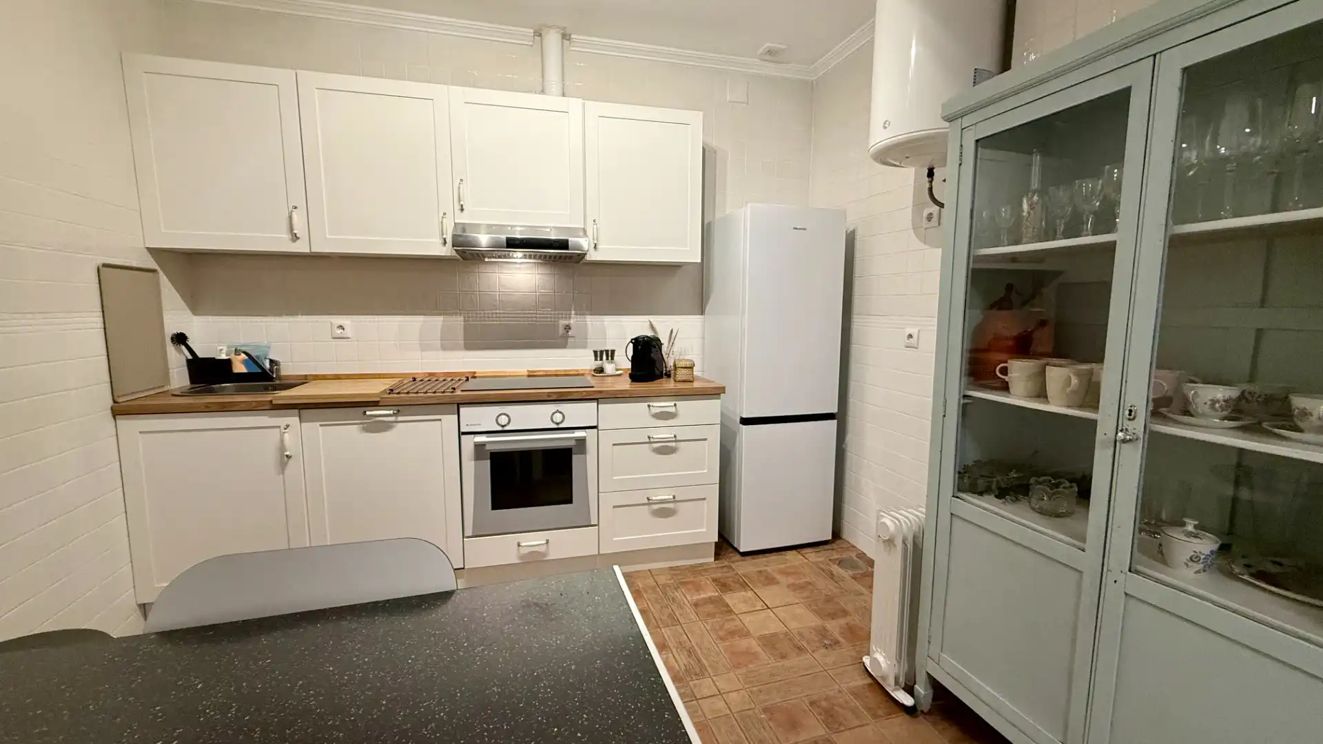 Cocina de Piso de alquiler en Cádiz con Amueblado, Horno y Lavadora
