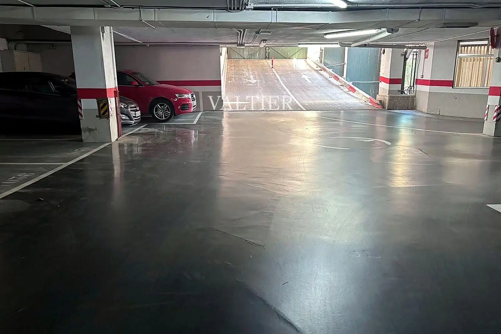Parking of Flat for sale in Madrid  with Heating, Terrace and Storage room
