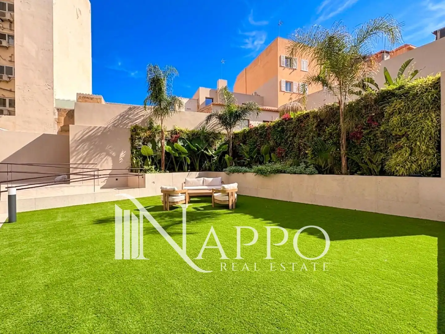 Terrace of Flat for rent in  Palma de Mallorca  with Air Conditioner, Terrace and Swimming Pool