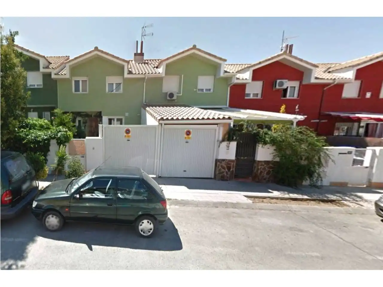 Vista exterior de Casa adosada en venta en Ontígola con Jardín privado