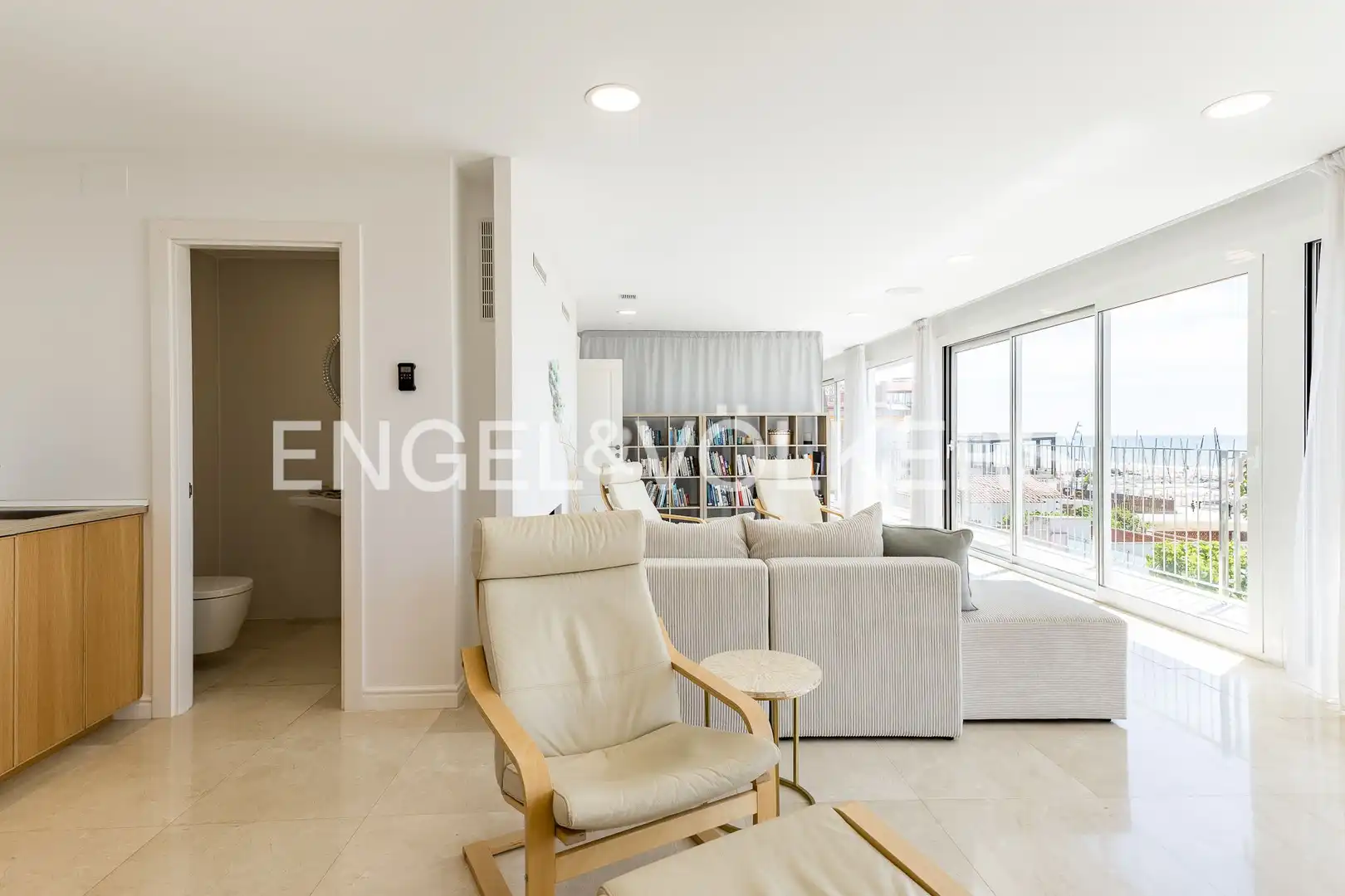 Living room of Houses for sale in Castelldefels  with Heating, Private garden and Terrace