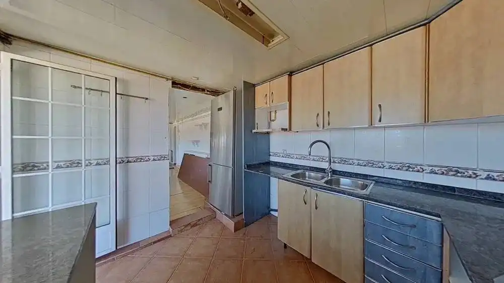 Cuina de Àtic en venda en El Prat de Llobregat amb Parquet i Terrassa