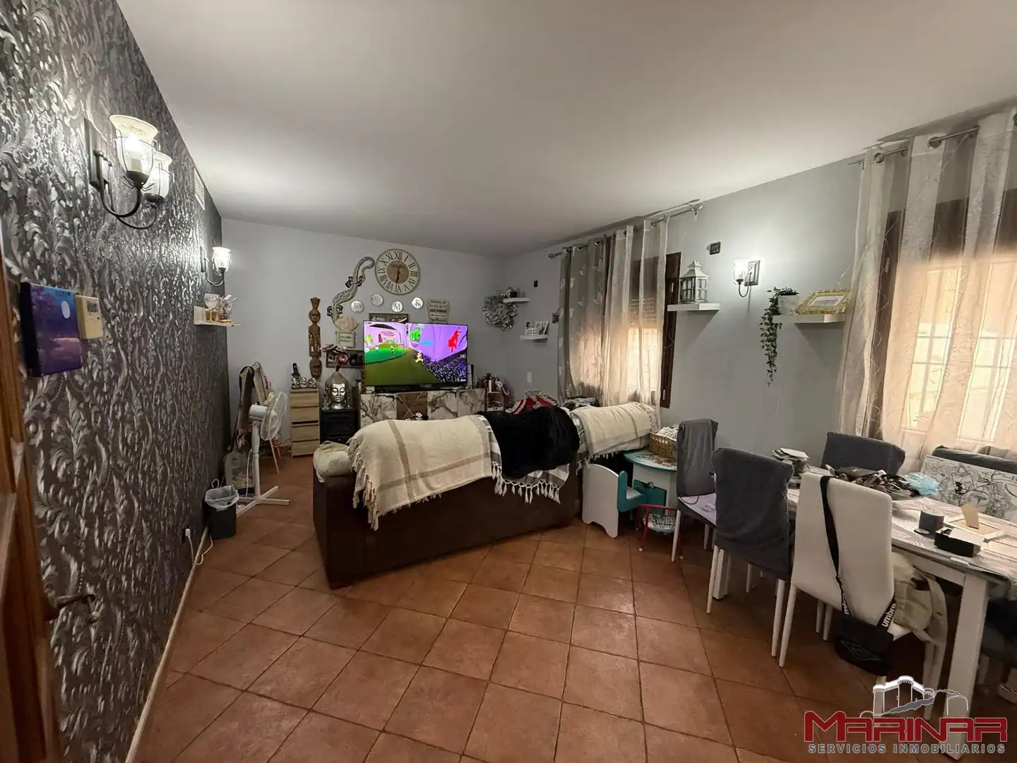 Sala de estar de Casa adosada en venta en Seseña con Aire acondicionado, Calefacción y Trastero