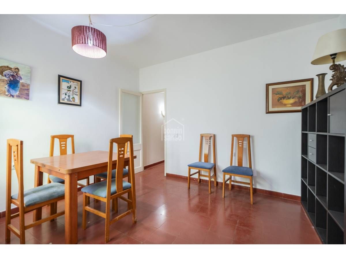 Comedor de Apartamento en venta en Ferreries con Terraza y Amueblado