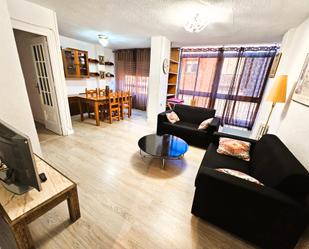 Living room of Flat to rent in  Granada Capital  with Heating, Furnished and Washing machine