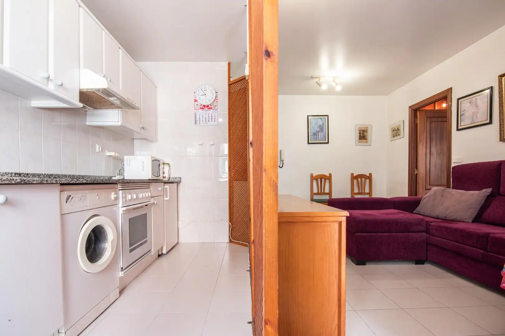 Kitchen of Flat for sale in Ares  with Storage room and Furnished