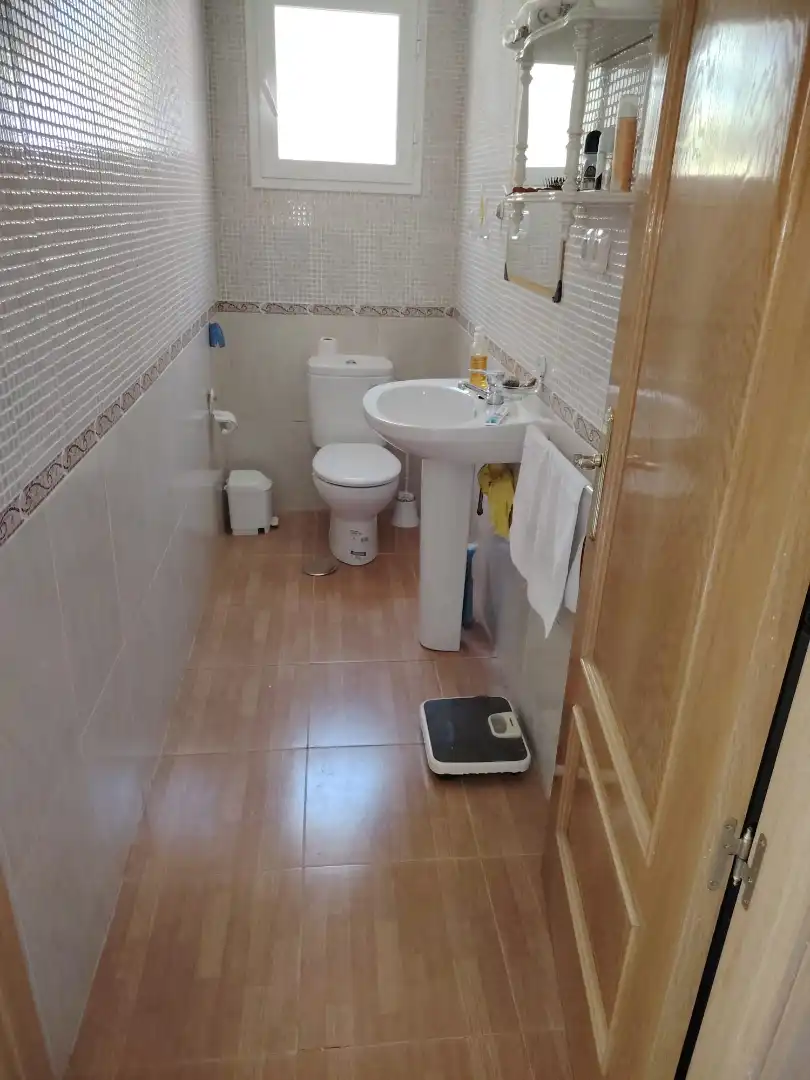 Baño de Casa o chalet en venta en El Boalo - Cerceda – Mataelpino con Jardín privado, Piscina y Amueblado