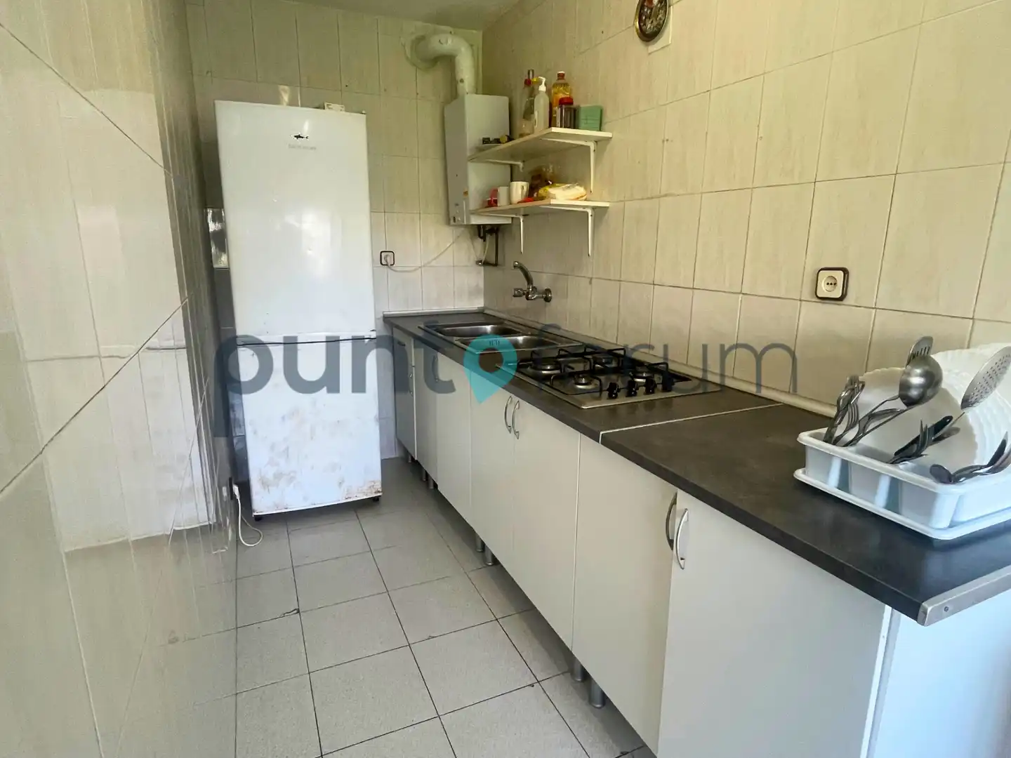 Kitchen of Flat for sale in Sant Adrià de Besòs  with Balcony