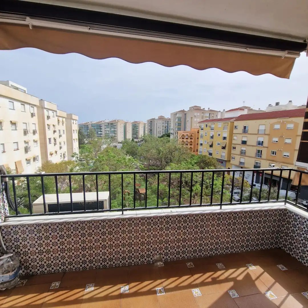 Vista exterior de Piso en venta en Málaga con Aire acondicionado y Terraza